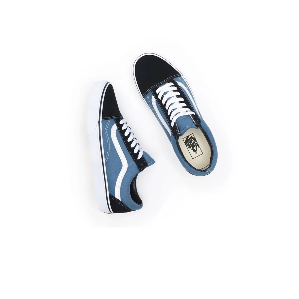 Vans Old Skool Navy White Women’s - VN000D3HNVY - Picture 4 of 5